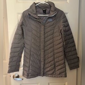 The North Face Vintage Y2K Down Jacket, Gray, XS